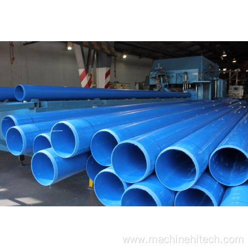 UPVC water supply and drainage pipe extrusion line